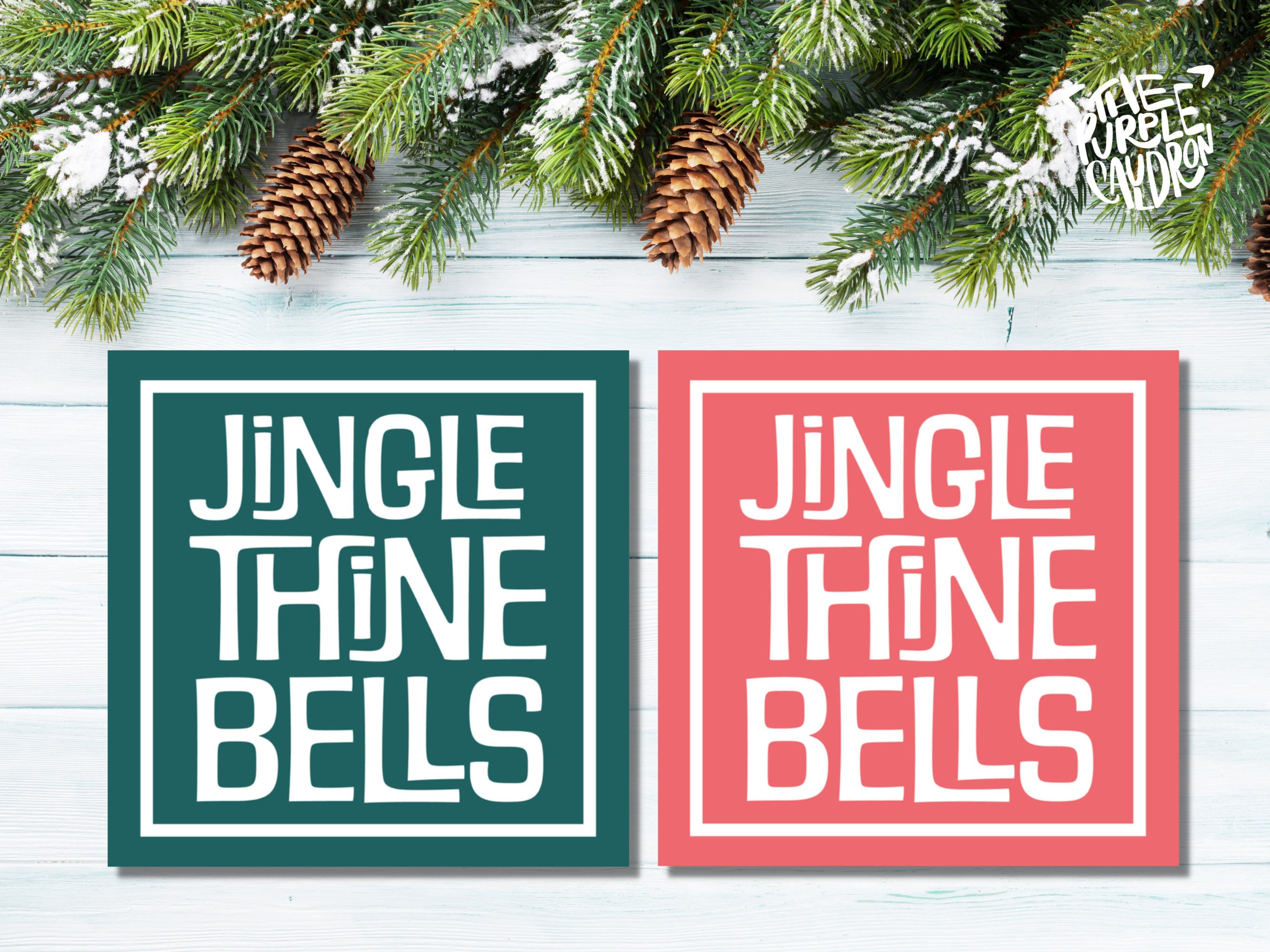 Cheeky Christmas Card Messages "Jingle Thine Bells" Medieval Old English Speak Red or Green Greetings Card Friends Tongue in Cheek Xmas 2025 - View 3