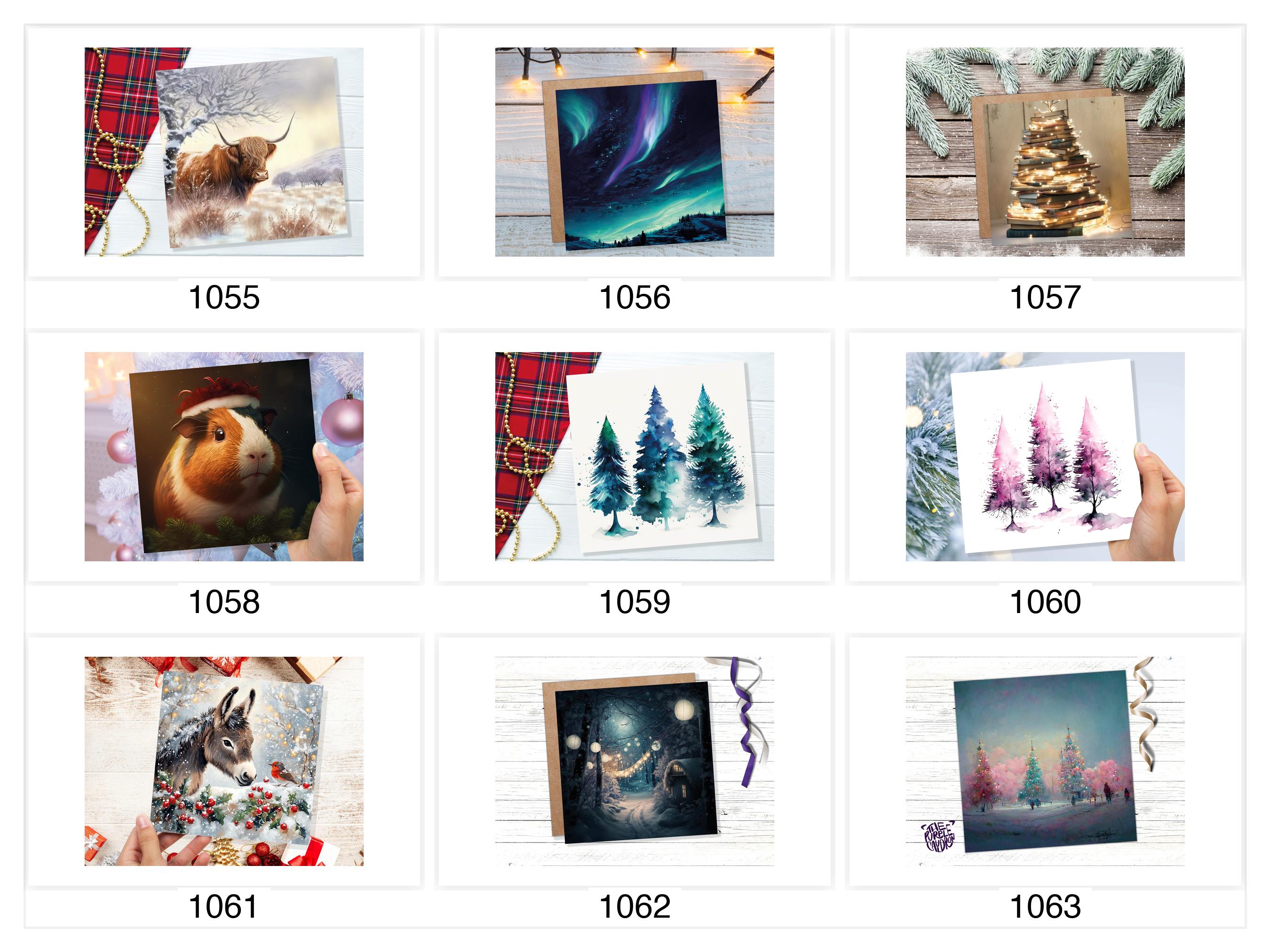 Mix & Match Christmas Cards - Choose Any 5 or 10 Cards from Shop - View 8