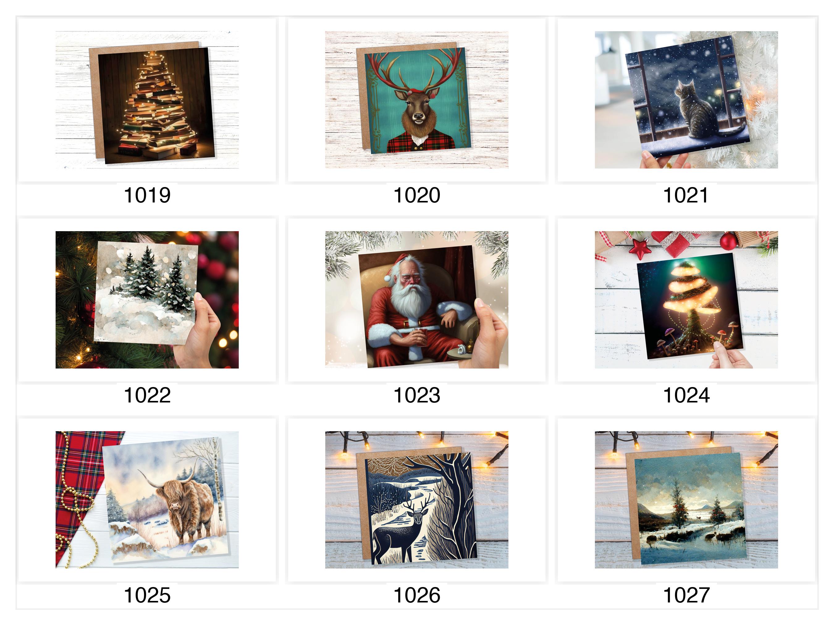 Mix & Match Christmas Cards - Choose Any 5 or 10 Cards from Shop - View 4