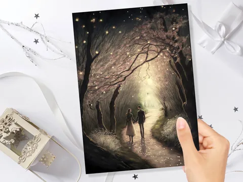 Woodland Walk Anniversary Card - View 10