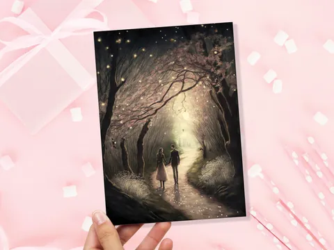Woodland Walk Anniversary Card - View 5