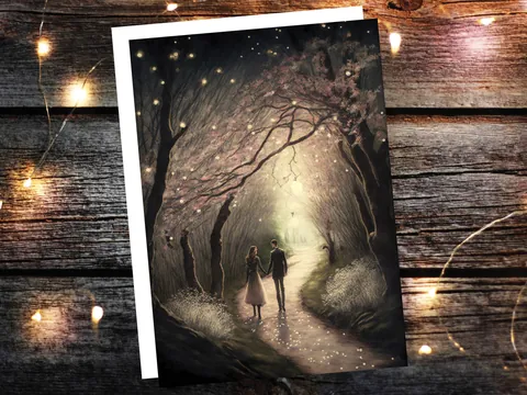 Woodland Walk Anniversary Card - View 7