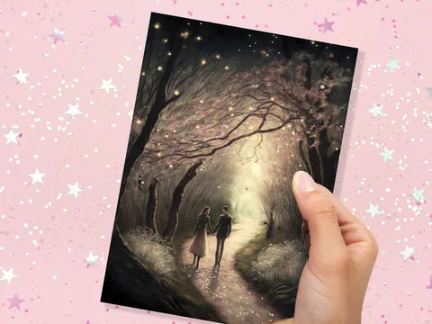 Woodland Walk Anniversary Card - View 8