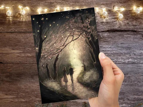 Woodland Walk Anniversary Card - View 9