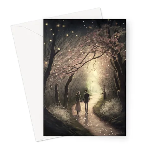 Woodland Walk Anniversary Card - View 2