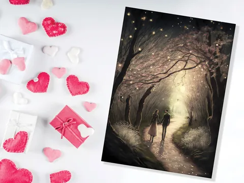 Woodland Walk Anniversary Card - View 6