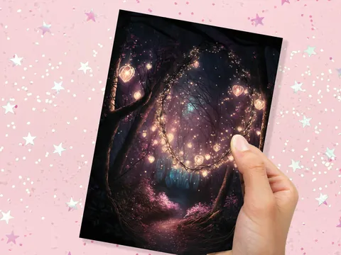 Firefly Garden Anniversary Card - View 9