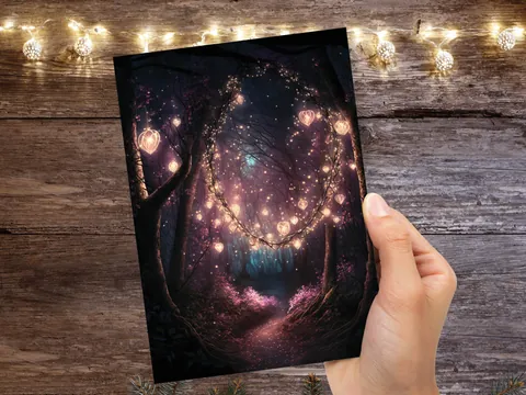 Firefly Garden Anniversary Card - View 10