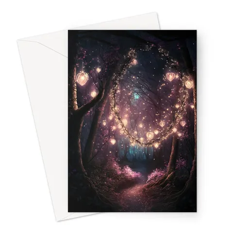 Firefly Garden Anniversary Card - View 2