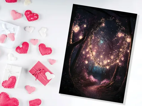 Firefly Garden Anniversary Card - View 7