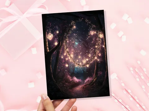 Firefly Garden Anniversary Card - View 5