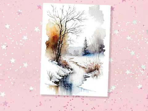 Winter Landscape Card - View 7