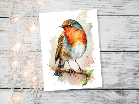 Robin Sympathy & Thinking of You Card - View 4