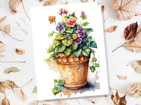 Houseplant Housewarming Card - View 5