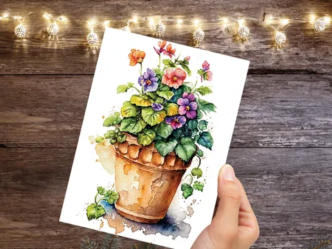 Houseplant Housewarming Card - View 6