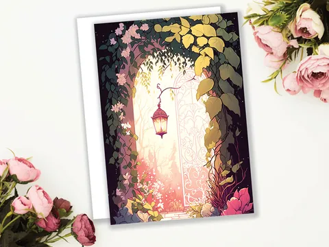 Garden Birthday Greeting Card - View 4