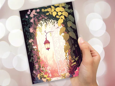 Garden Birthday Greeting Card - View 8