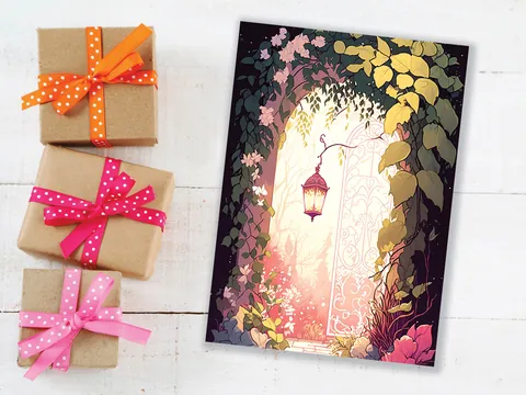 Garden Birthday Greeting Card - View 6