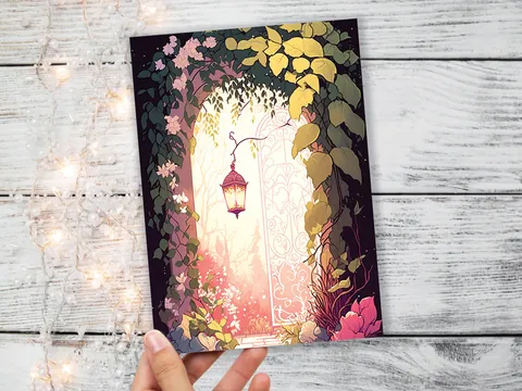 Garden Birthday Greeting Card - View 5