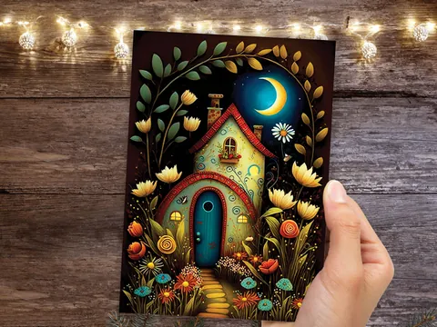 Whimsical Fairy Garden Card - View 9