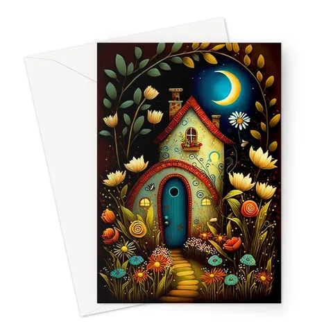 Whimsical Fairy Garden Card - View 2