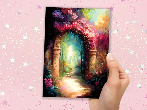 Secret Garden Card