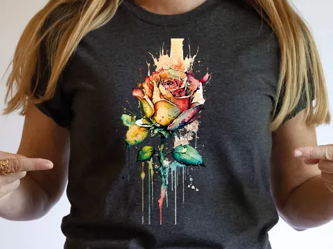 Rose T-Shirt - View 6