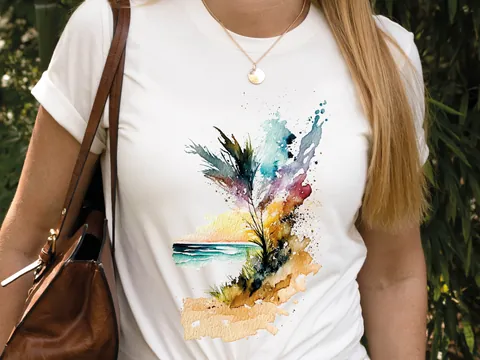 Beach Themed T-Shirt - View 7