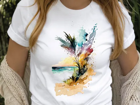 Beach Themed T-Shirt