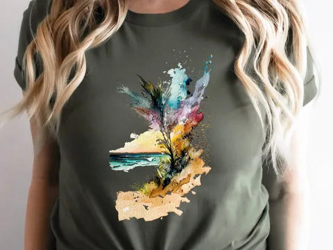 Beach Themed T-Shirt - View 3
