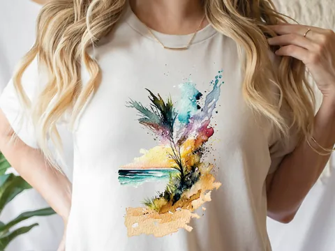 Beach Themed T-Shirt - View 2