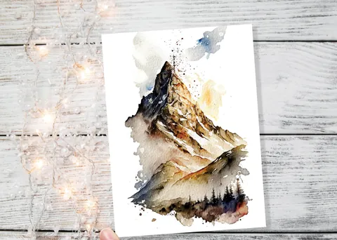Rock Climbing Wanderlust Card - View 2