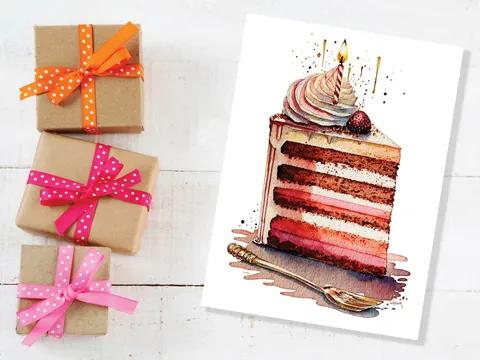 Birthday Cake Card