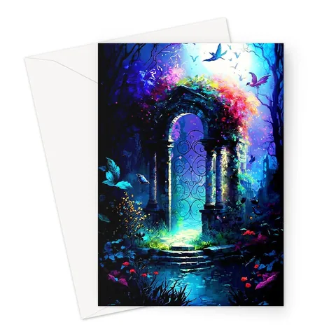 Secret Fairy Garden Greeting Card - View 2