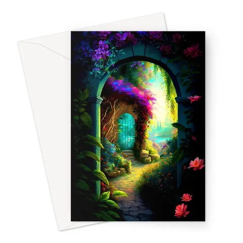 Summer Garden Thank You Card - View 2