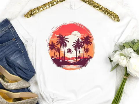 Retro Tropical Tshirt - View 6