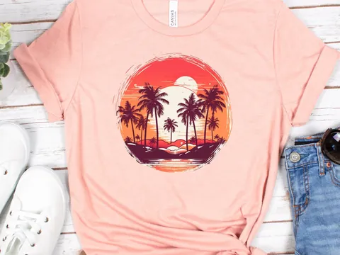 Retro Tropical Tshirt - View 3