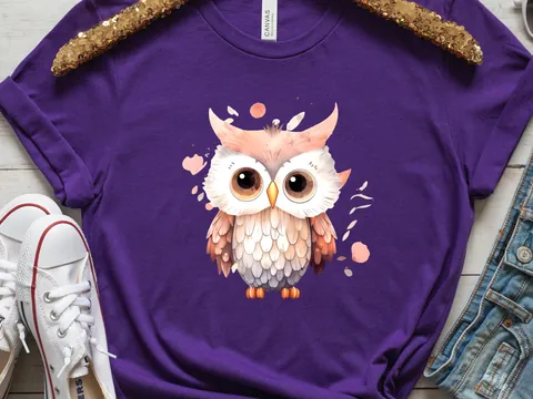 Cute Baby Owl T-Shirt