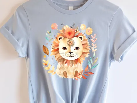 Cute Lion Shirt - View 3