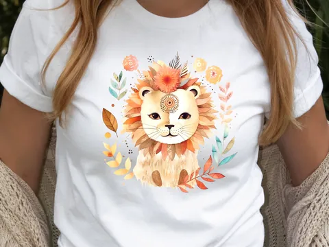 Cute Lion Shirt - View 5