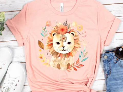 Cute Lion Shirt - View 4