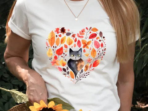 Cute Cat Lover Shirt - View 5
