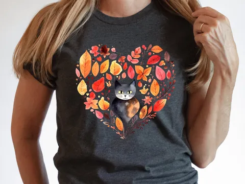 Cute Cat Lover Shirt - View 6