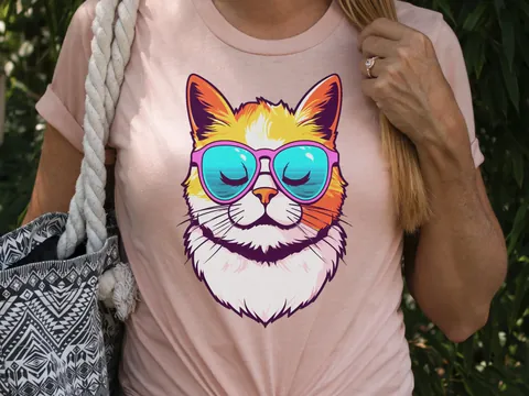 Summer Cat T-shirt - View 2