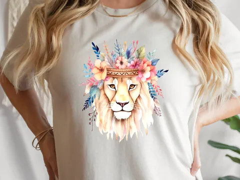 Boho Lion Shirt - View 6