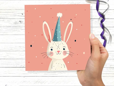 White Rabbit Card
