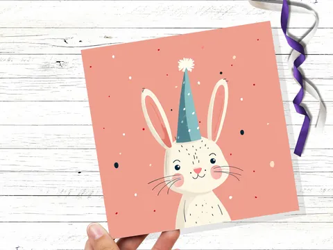 White Rabbit Card - View 5