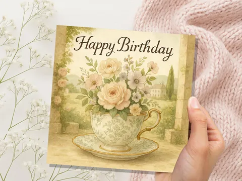 Chateaucore Birthday Card