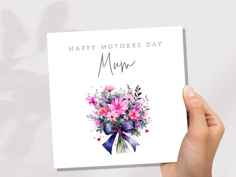 Happy Mother's Day Bouquet Card
