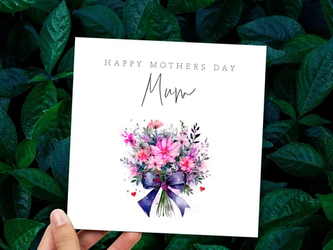 Happy Mother's Day Bouquet Card - View 4